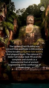 32K views · 449 reactions | This giant Buddha was built to calm a raging river in ancient China. | Ancient Civilizations and Archaeology | Facebook