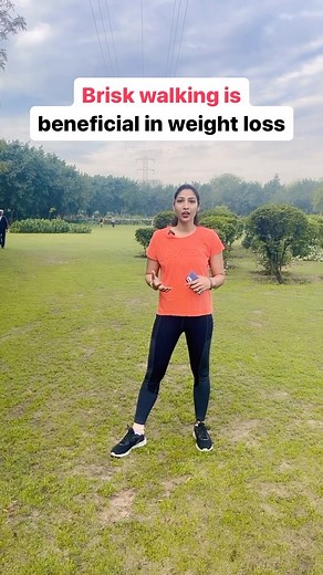 Brisk walking is beneficial in weight loss. | Neha Fun and Fitness