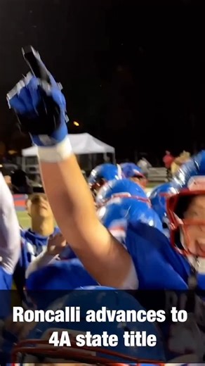 @rhs_fb defeats Heritage Hills 42-14 to advance to 4A state title game. #sports #highschoolsports #highschoolfootball #football #highlight @roncalliathletics @hhpatriotfootball | IndyStar Sports