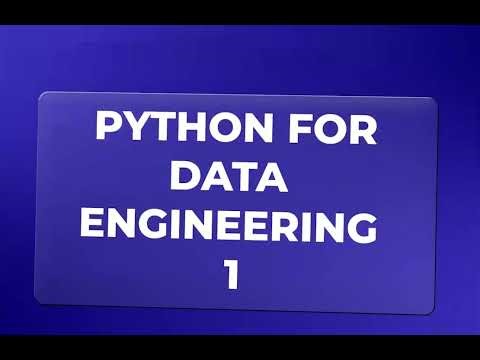 🚀 Start your Data Engineering journey with Python!