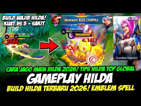 GAMEPLAY HILDA STARLIGHT❗CARA JAGO MAIN HILDA 2026 ❗BUILD HILDA TERBARU 2026❗TIPS HILDA SAKIT 1 HIT