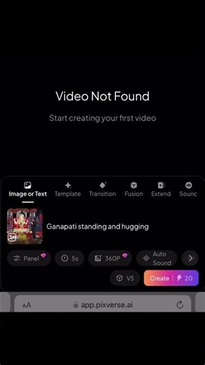 AI Generated Ganesh Ji Hugging Animation 🙏 | Divine Blessings & Positivity |