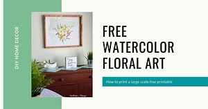 Free Printable Large Art
