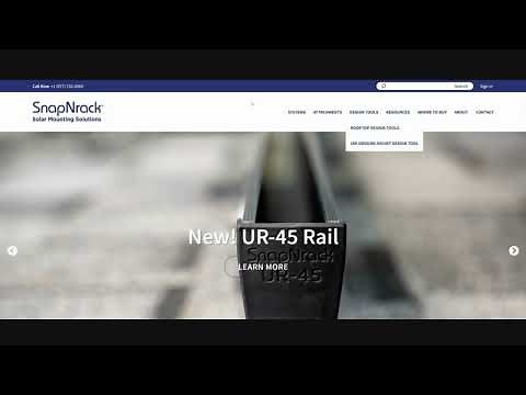 SnapNrack Design Tool Video User Guide