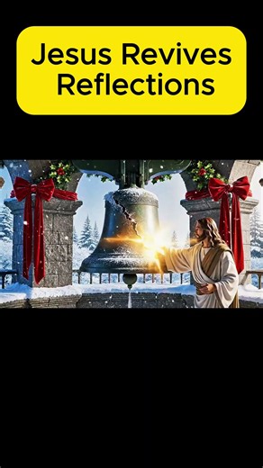 Jesus Revives Reflections in a Christmas Mirror Hall #jesus #christmas #christmasmiracle