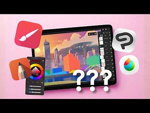The 4 BEST APPS for DRAWING with your TABLET