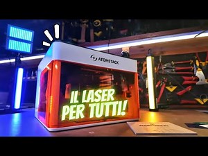 #IKIER #ATOMSTACK P1 - A Small Big Portable Laser for Everyone!