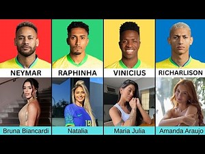 Brazil Football Star's Wives & Girlfriends 2025 | Meet the Beautiful Partners!
