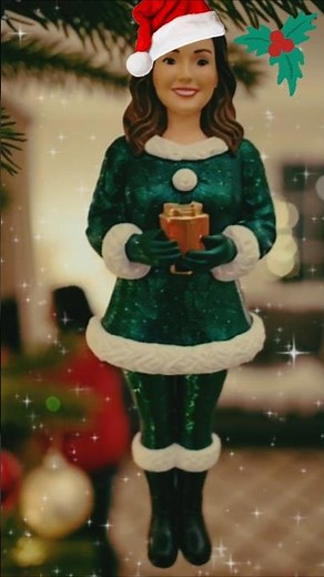 HOW TO BE A TRIMMING ON THE CHRISTMAS TREE🎄