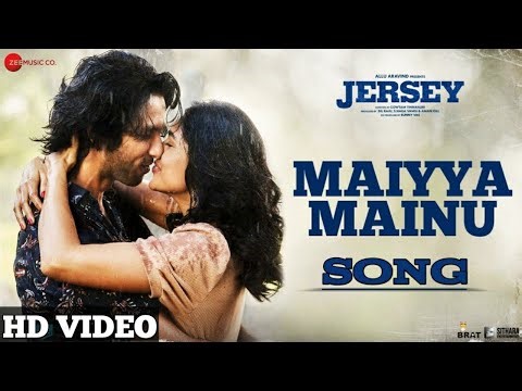 Maiyya Mainu Video Song | Jersey | Shahid Kapoor & Mrunal Thakur | Maiyya Mainu Yaad Aave