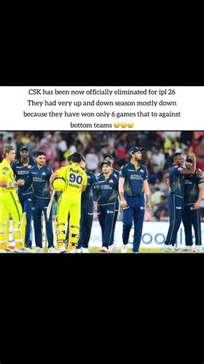CSK 🥲#csk #cricket #ipl
