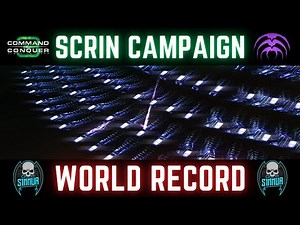 C&C3 Tiberium Wars Scrin Campaign [Hard, 100%] WORLD RECORD Speedrun