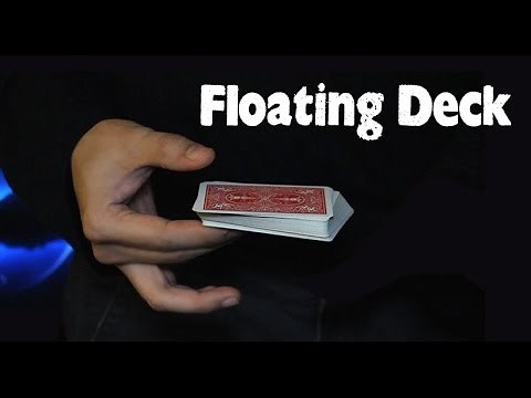 Floating deck - A very deceptive card trick revealed