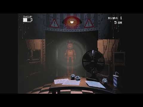 🌙 FNAF 2 Night 1 – Full Night Gameplay | Introduction to the Terror