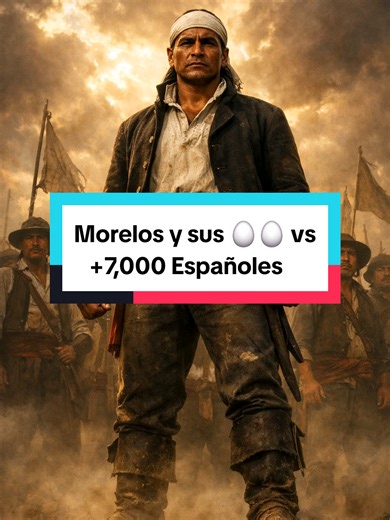 La batalla de Cuautla, Jose Maria Morelos y su grupo de rebeldes contra los Españoles #caballerolegendario9 #history #learnontiktok #mexico #josemariamorelos