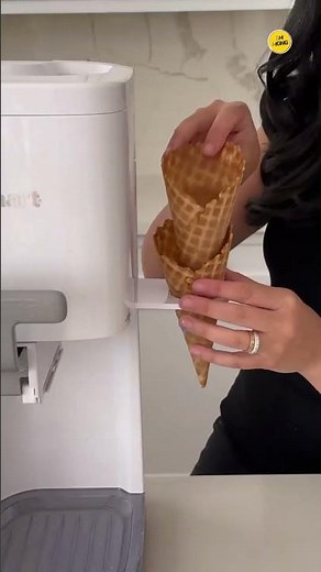 Homemade Soft Serve in Just 20 Minutes! #IceCreamMaker #Cuisinart #KitchenGadgets #shorts