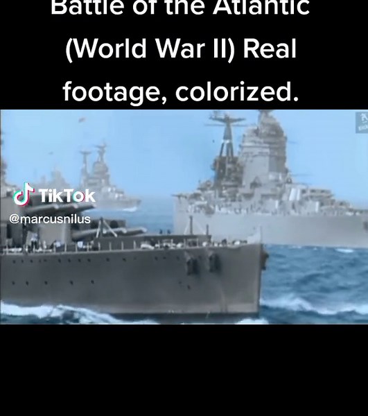 Battle of the Atlantic: A Colorized WWII Overview