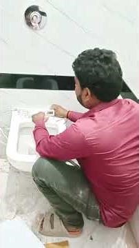 ##wall hanging commode setting