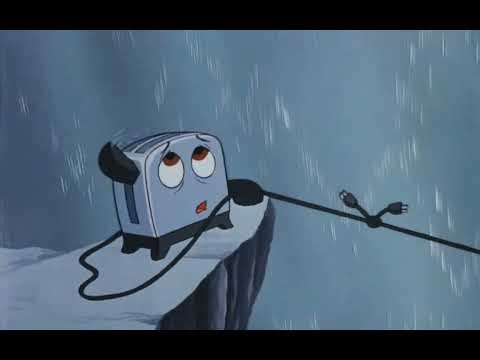 Kirby Saves Toaster And Friends From Waterfall | The Brave Little Toaster | @FamilyMoviePicks 