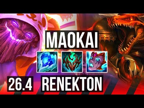 MAOKAI vs RENEKTON (TOP) | 31K damage | EUW Grandmaster | 26.4