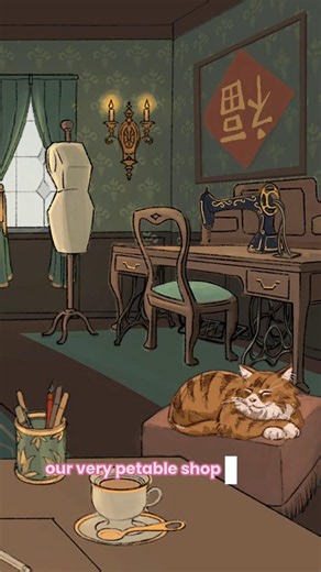 What will you create in Dressmaker first? #dressmaking #cozygames #wholesomegames