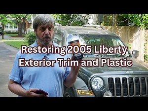 Restoring Jeep Liberty Exterior Trim (Using ArmorAll Outlast)