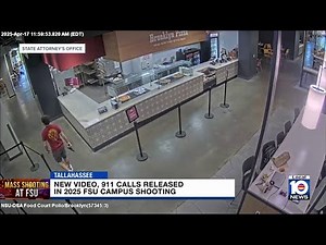 New video, 911 calls released in 2025 FSU fatal campus shooting