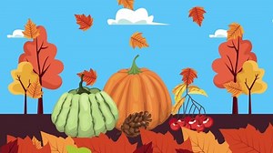 Hello Autumn Animation Leafs Fruits Forest Stock Footage Video (100% Royalty-free) 1058864872 | Shutterstock
