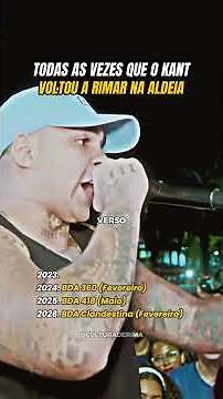 Todas que as VEZES QUE O KANT VOLTOU A RIMAR ☠️ #batalhaderima #rimas #batalhaderimas #kantmc