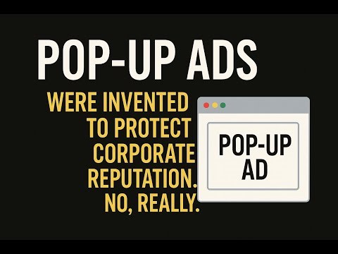 Glitched History: Pop Up Ads - The Nightmare Born to Save Corporate Dignity