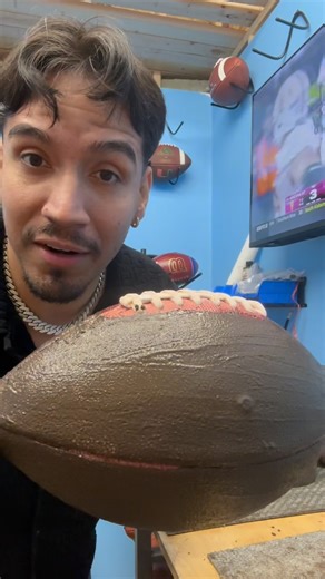 Gio’s Football Company on Instagram: "How to mud a football Ohio St"