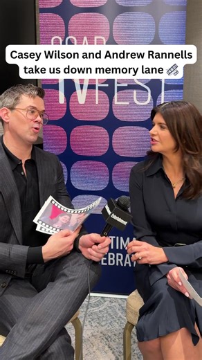 Casey Wilson and Andrew Rannells take us down memory lane