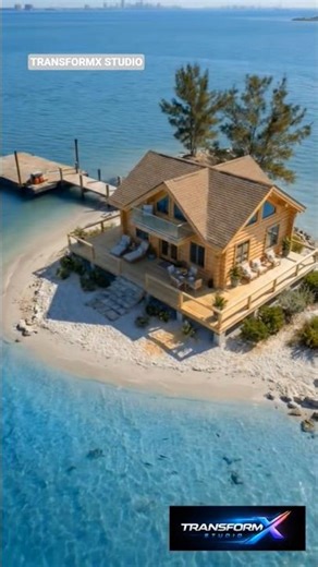 From Empty Sandbar to Luxury Island Cabin | Full Island Construction