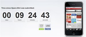 Opera Mini para el iPhone