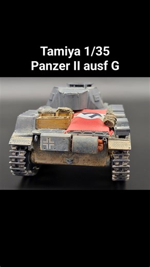 TamiyaUSA 1/35 Panzer II ausf G weathered with AK Interactive's 502 Abteilung oil paints, Vallejo pigments, and custom mix of Tamiya acrylics ala Night Shift. | High Altitude Modeling