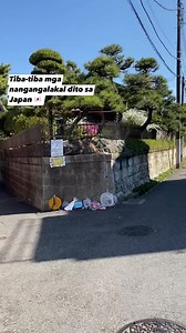 Garbage in Japan 🇯🇵 Tiba-tiba mga nangangalakal. | JP in Japan