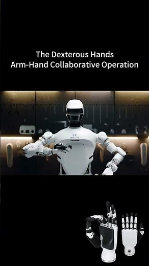 Arm-hand coordinated operation: Watch how the dexterous hand pours juice! #robot #robotics