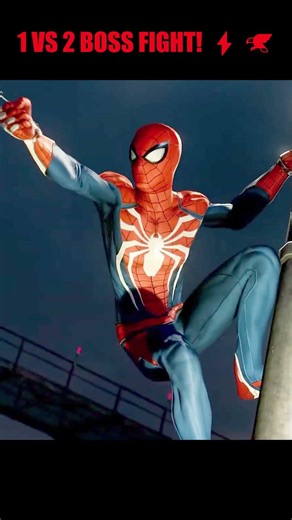 Spider-Man vs Electro & Vulture Boss Fight PS5 🕸️ #SpiderMan #Shorts #gamingshorts #marvelsspiderman