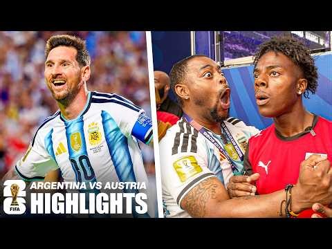 iShowSpeed Messi vs Austria Highlights | 2026 FIFA World Cup™
