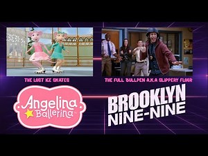 The Lost Ice Skates or The Full Bullpen | Angelina Ballerina & Brooklyn Nine-Nine