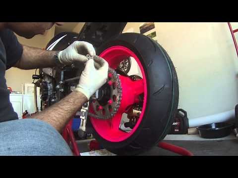 Motorcycle Chain install rivet link D.I.D.tool RK chain 520 XRing