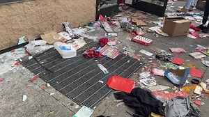 🚨 Family Dollar West Philly: This is the aftermath of riots in Philadelphia last night. 🔥 | Richard Miriti