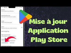 Comment mettre à jour le Google Play Store (2025)