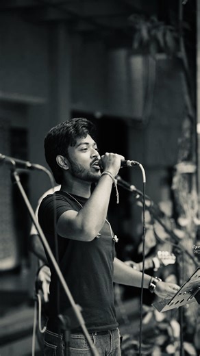 Mv Nivas🎵 on Instagram: "Every song I sing carries a story, every performance is powered by the crowd in front of me. This isn’t just a gig it’s a shared moment, sung out loud at @st.annscollegeforwomen #livemusic #telugumusic❣️ #liveperformance #indianbands #stagevibes Band That Connects Crowd Energy !"