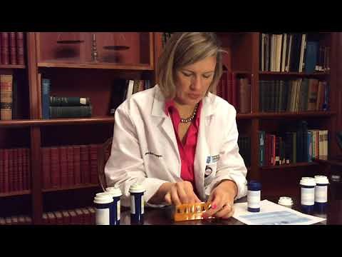 How to fill your pill container