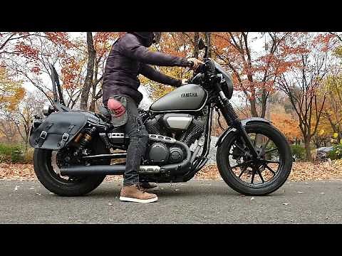 DELKEVIC YAMAHA XV950 BOLT Muffler Sound