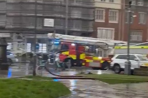 University of Plymouth 'evacuated' and roads closed after 'chemical' incident