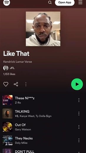 58K views · 264 reactions |  internet done did it again. Someone really made a playlist out of the lyrics to “Like That” : Jay Mantiz McCorkle | Rock The Bells | Facebook