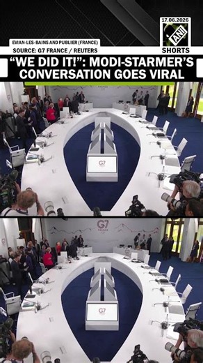 “We did it!”, PM Modi and UK PM Keir Starmer’s conversation at G7 Summit goes viral