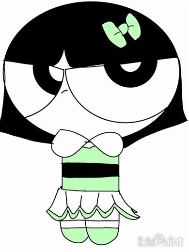 Speedpaint - Girly Buttercup #powerpuffgirls